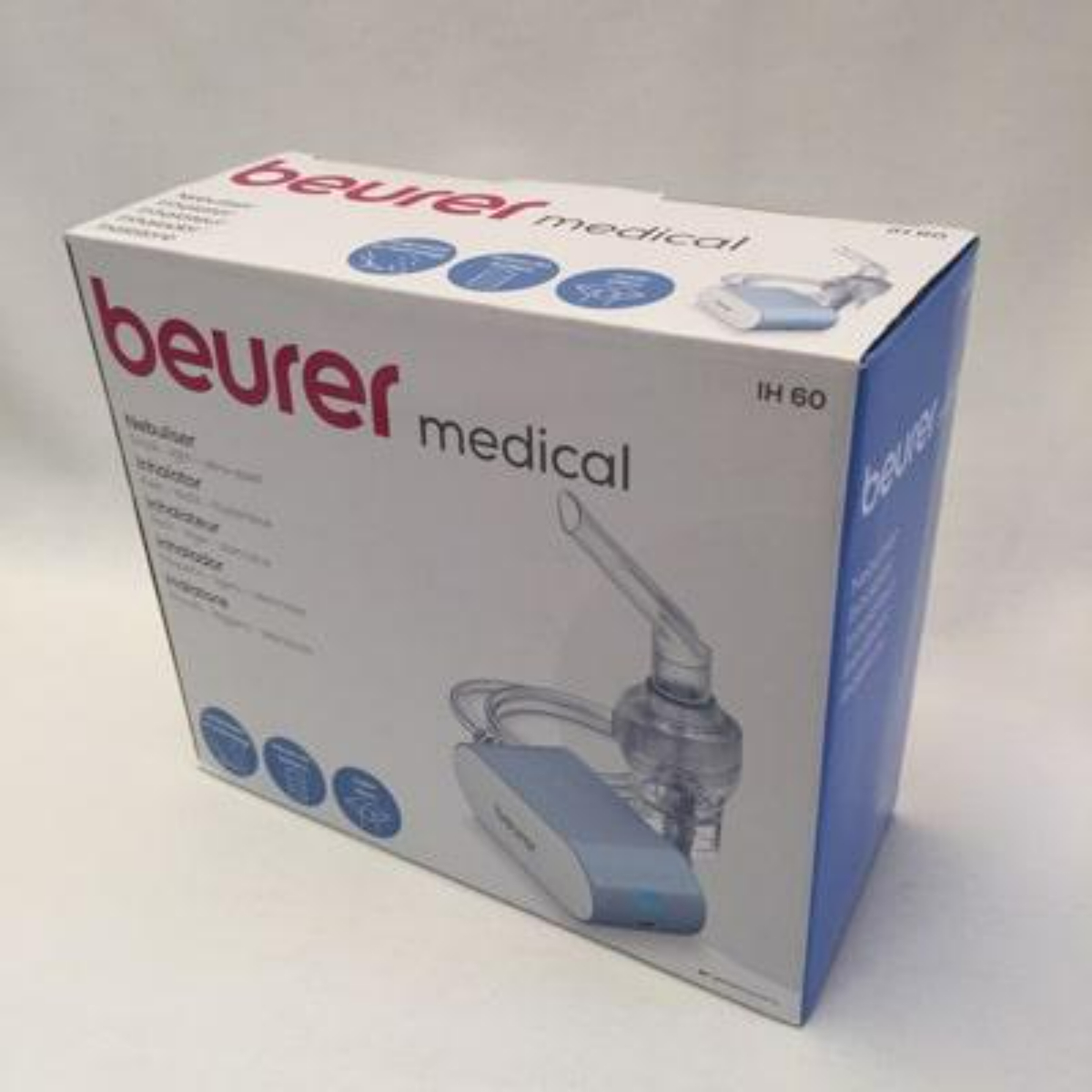 بيورير جهاز بخار نيبوليزر، أزرق، IH 60