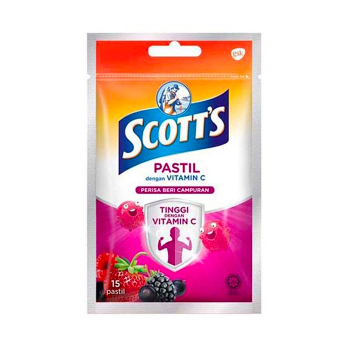 Scotts Vitamin C Pastil Mulberry 15pastil