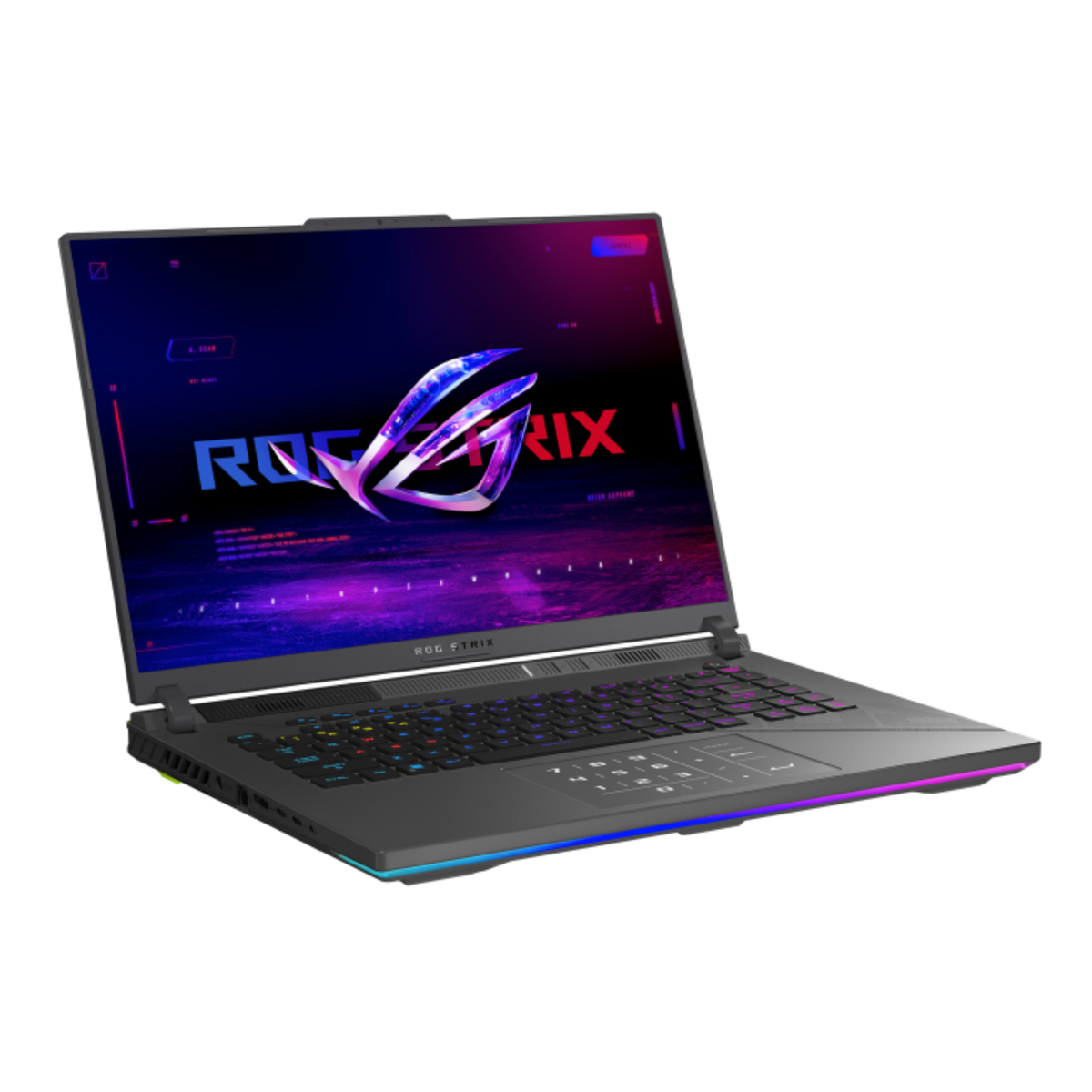 Asus ROG Strix G16 (2024) G614 16" WQXGA Gaming Laptop, Intel Core i9-14900HX Processor, 32 GB RAM, 1 TB SSD, 12 GB NVIDIA GeForce RTX 4080, Windows 11 Home, Eclipse Gray, G614JZR-I9321G