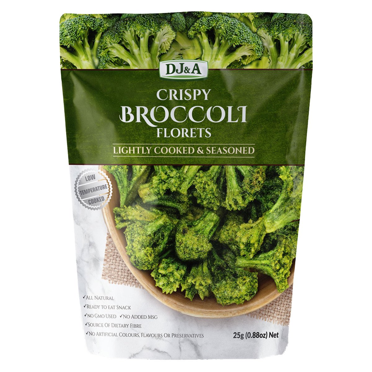 DJ&A Crispy Broccoli Florets 25 g