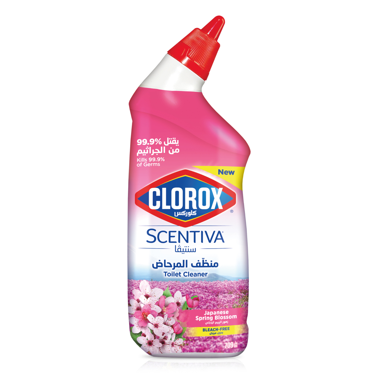 Clorox Scentiva Japanese Spring Blossom Toilet Cleaner 709 ml