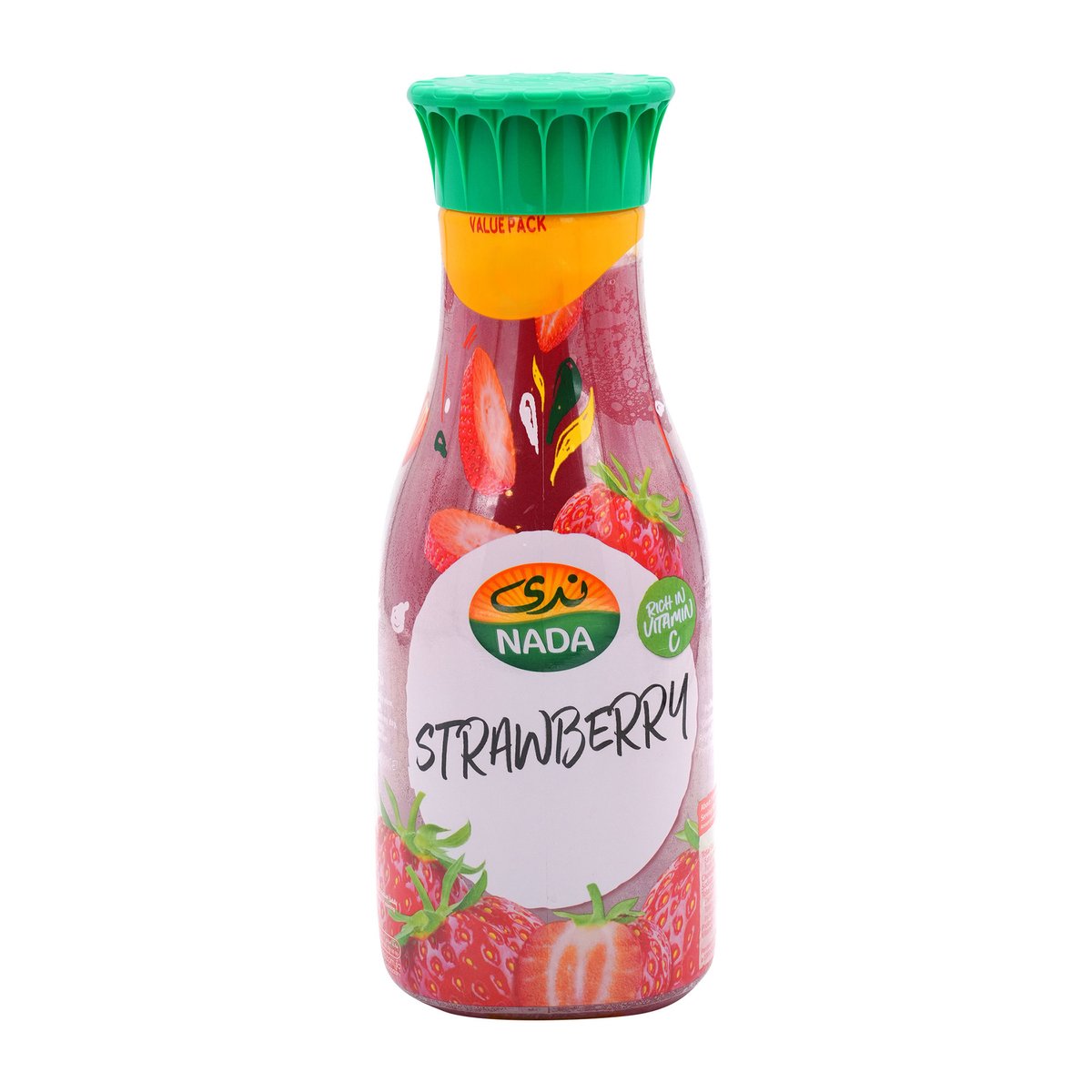 اشتري قم بشراء Nada Strawberry Juice Value Pack 1.3 Litres Online at Best Price من الموقع - من لولو هايبر ماركت منتجات أغسطس التوفير في السعودية