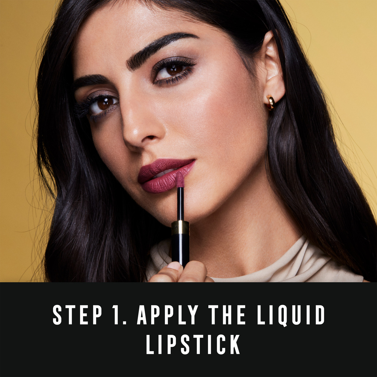 Max Factor Lipfinity Lip Colour Lipstick, 2-Step Long Lasting, 350 Essential Brown, 2.3 ml