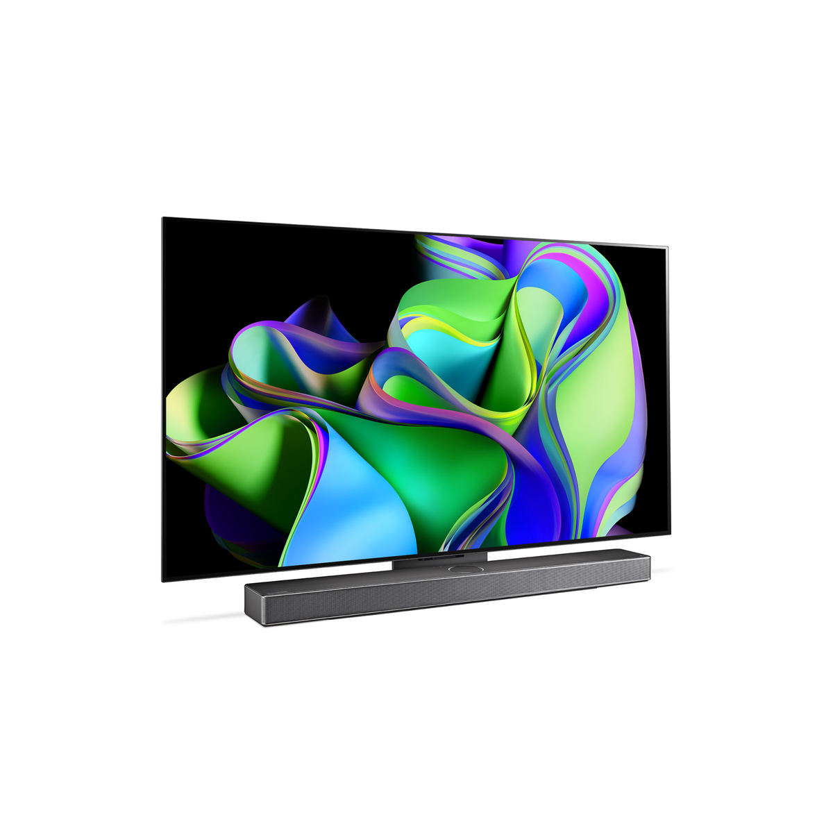 LG 55 Inches evo C3 4K Smart OLED TV with Magic remote, HDR, WebOS, Black, OLED55C36LA