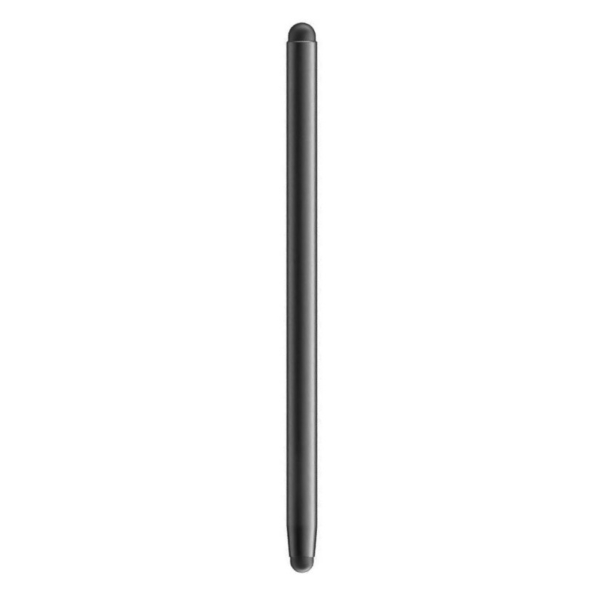 آي إيندز قلم ستايلس 2 في 1 برأس مطاطي باللون الأسود IE-PN846