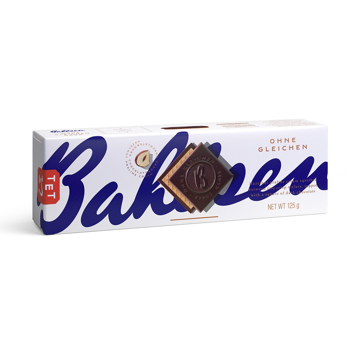 Bahlsen Dark Chocolate Hazelnut Cream Wafer 125 g