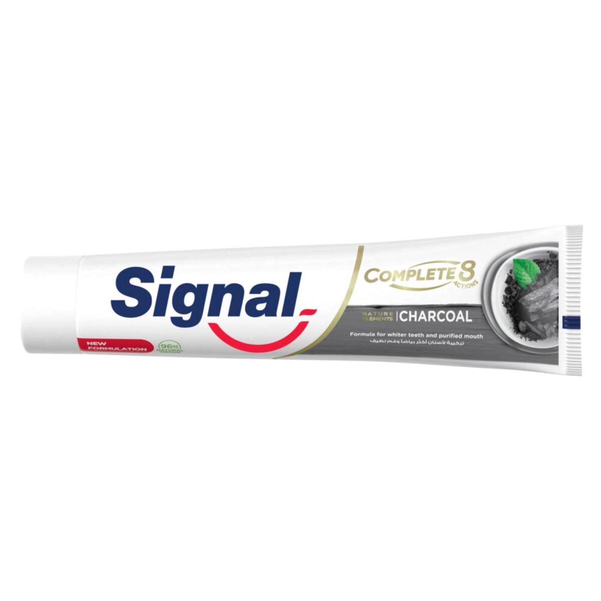 Signal Complete 8 Nature EleMents Toothpaste Charcoal 75 ml