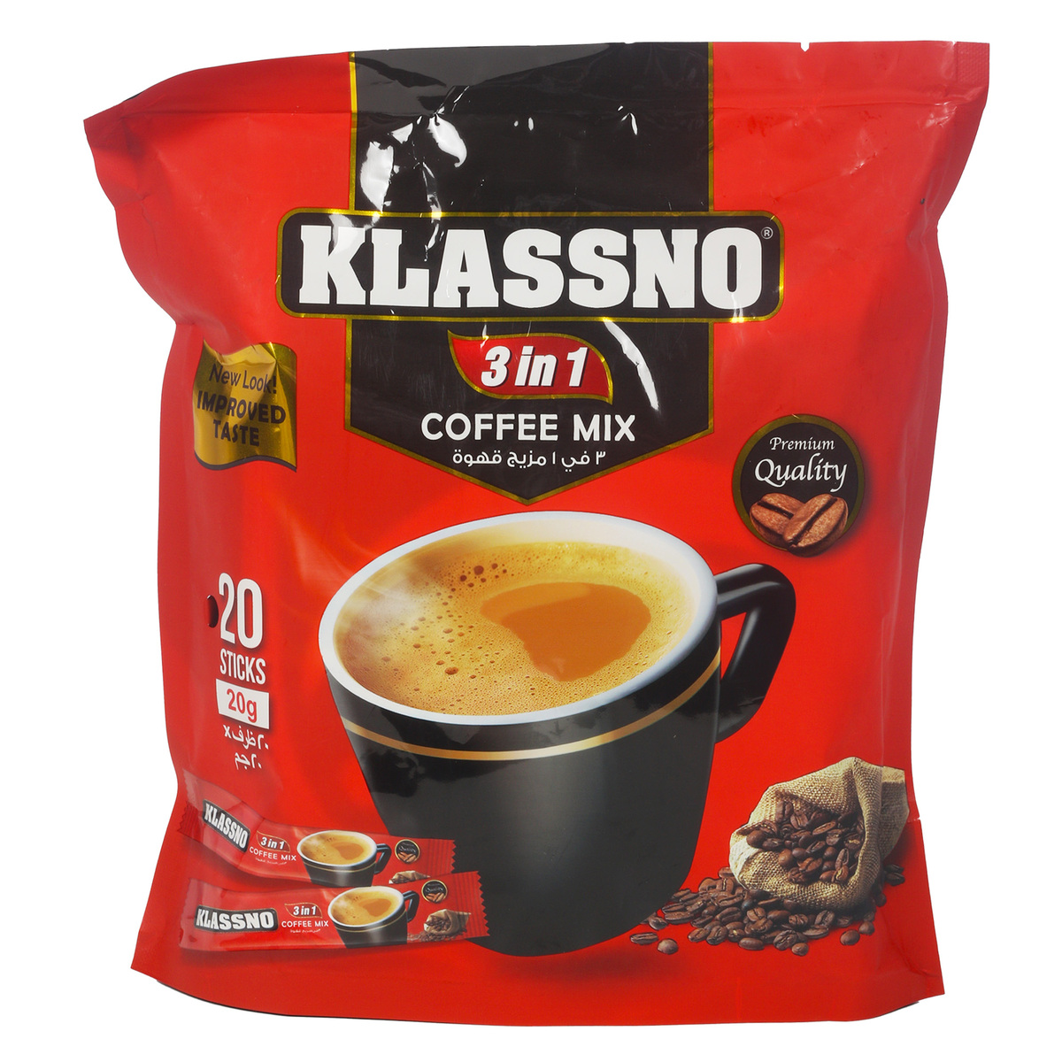 Klassno 3 in 1 Coffee Mix Value Pack 20 x 20 g