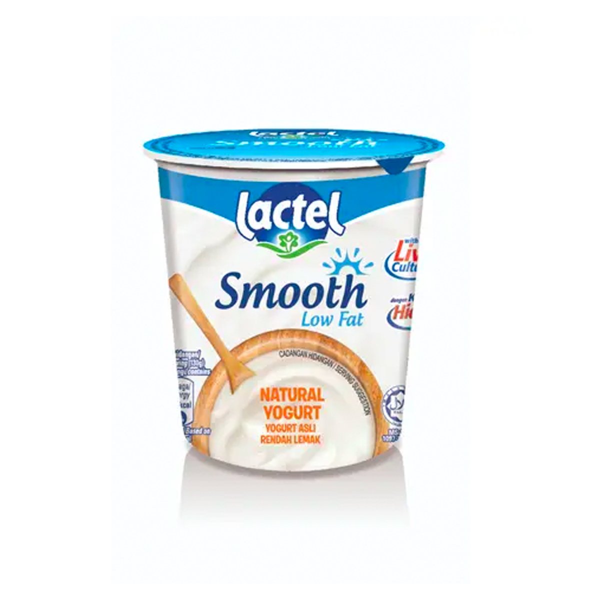 Lactel Smooth Low Fat Natural Yogurt 130g