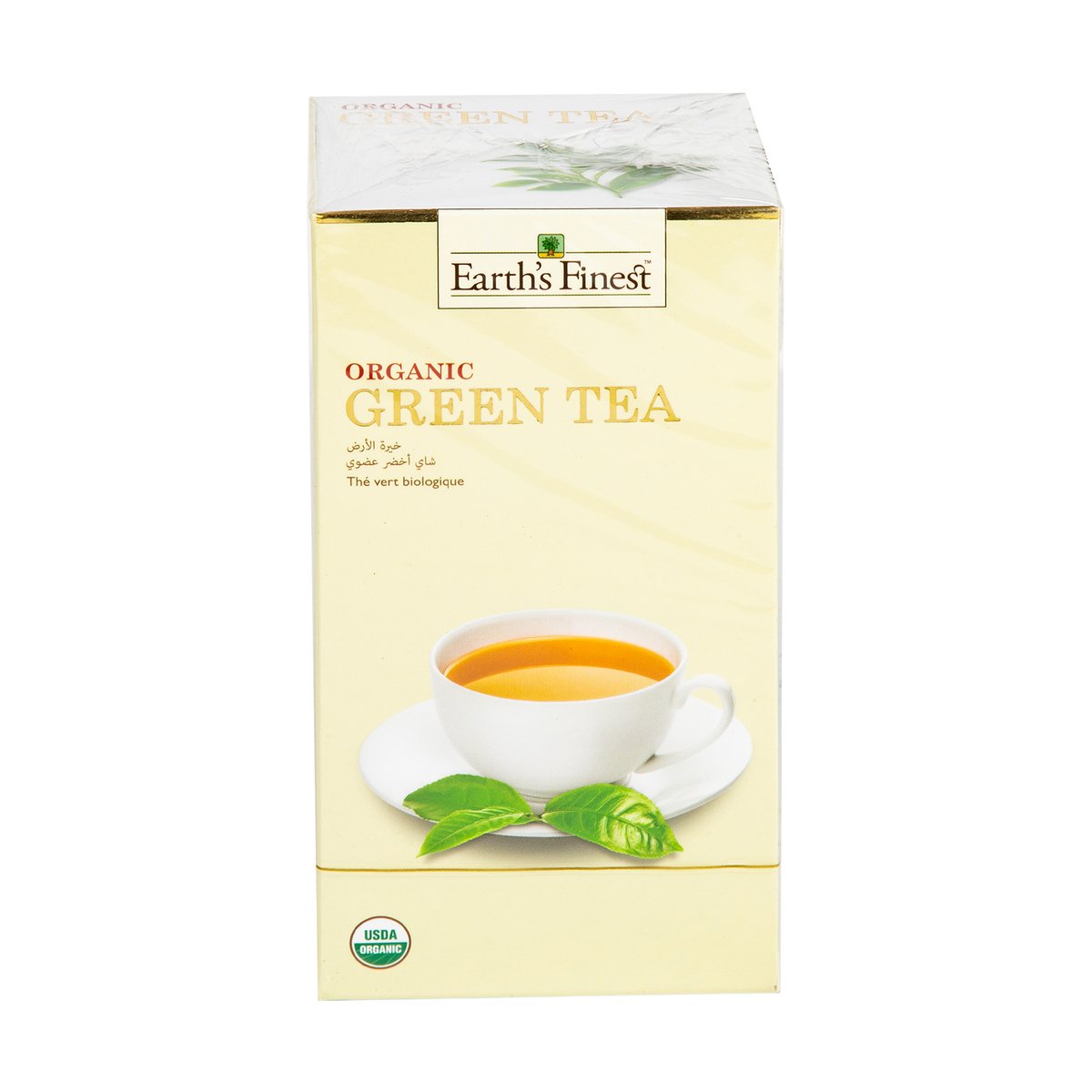 إيرثس فاينست شاي أخضر عضوي 25 كيس شاي