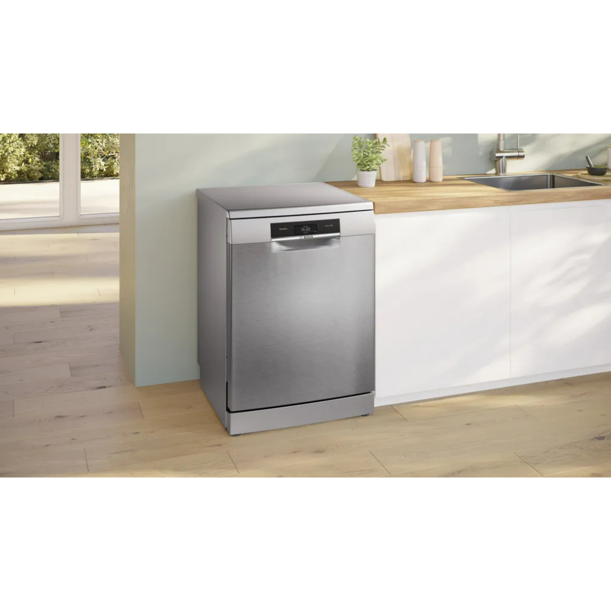 Bosch Free Standing Dishwasher, Silver Inox, SMS8ZDI86M