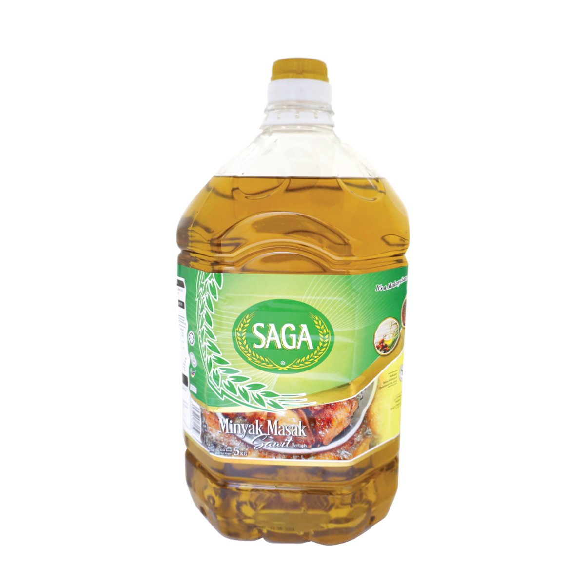Saga Edible Palm Cooking Oil 5kg