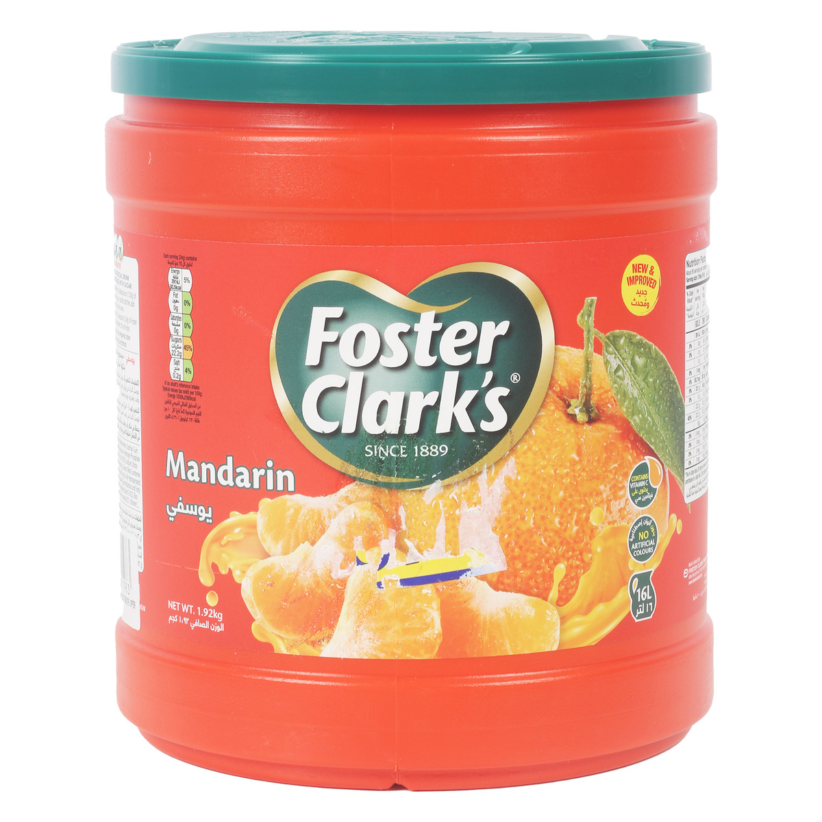 Foster Clark's Mandarin Instant Powdered Drink Value Pack 1.92 kg