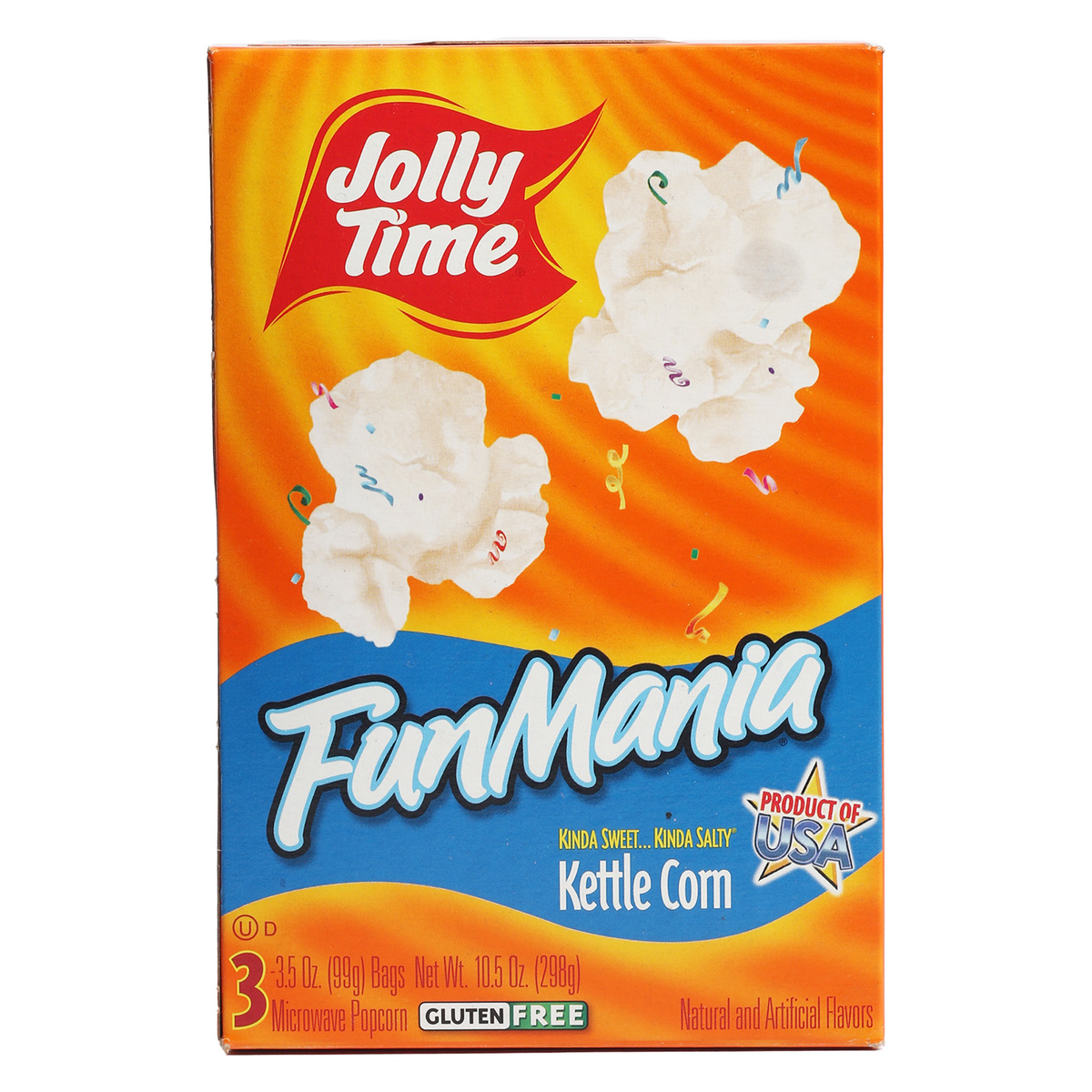 Jolly Time Fun Mania Microwave Popcorn 298 g