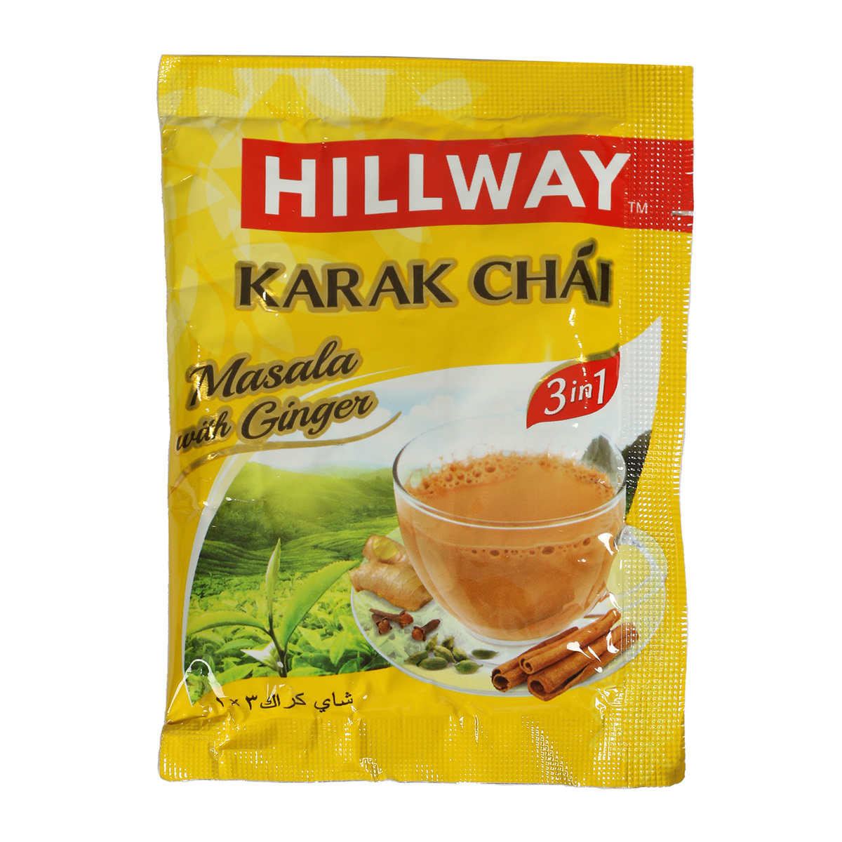 Hillway Masala With Ginger 3 In 1 Karak Chai 20 x 18 g