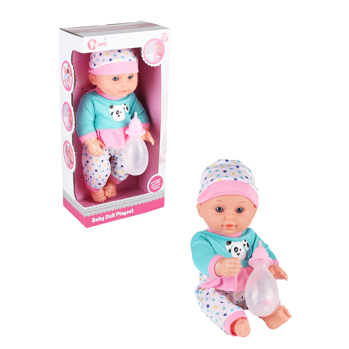 Vdora Babay Doll 12Inch F012 Assorted / Pc