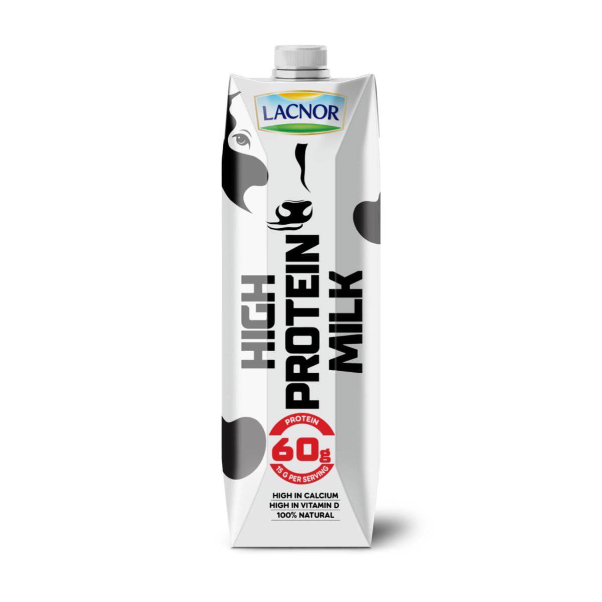 Lacnor High Protein UHT Milk 6 x 1 Litre