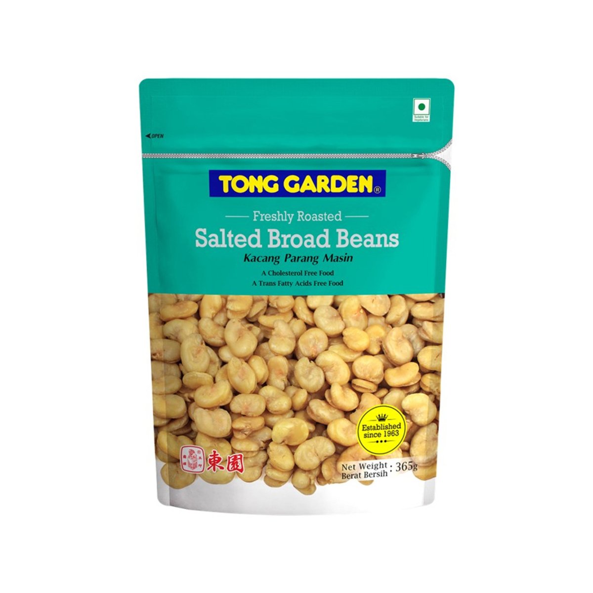 Tong Garden Salted Broad Beans 365g
