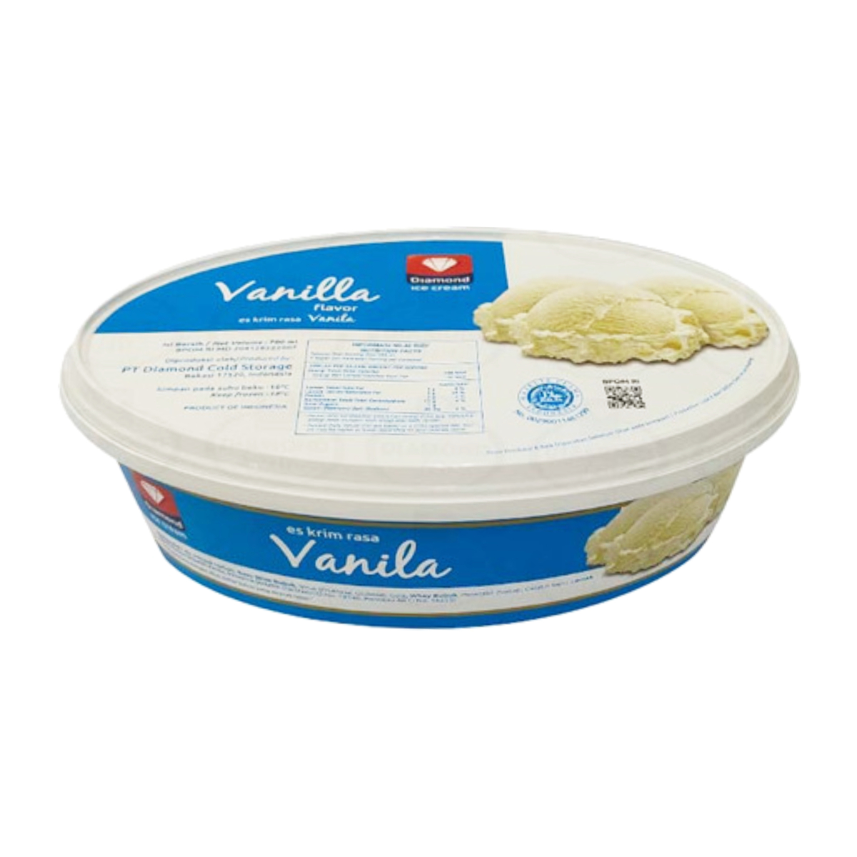 Diamond Ice Cream Regular Vanilla 700ml