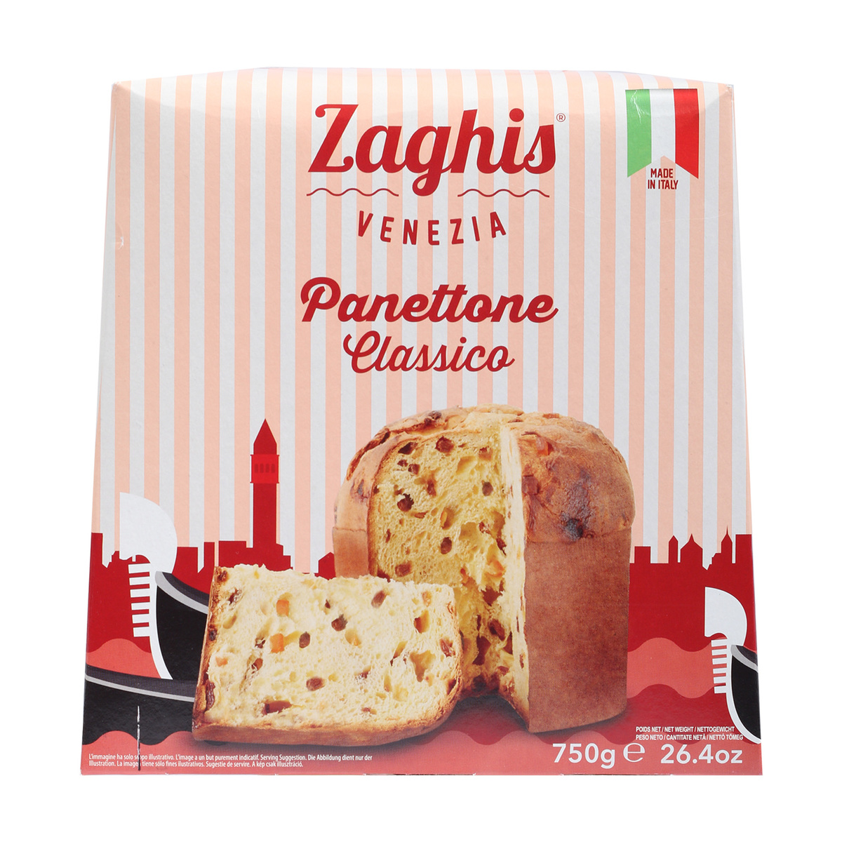 Zaghis Venezia Panettone Classico 750 g