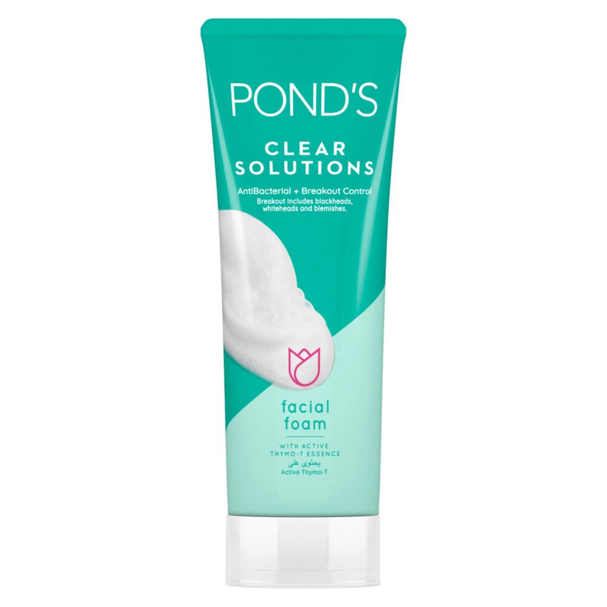 Buy Ponds Pimple Clear Face Wash 100 g Online at Best Price | Face Wash | Lulu UAE in UAE