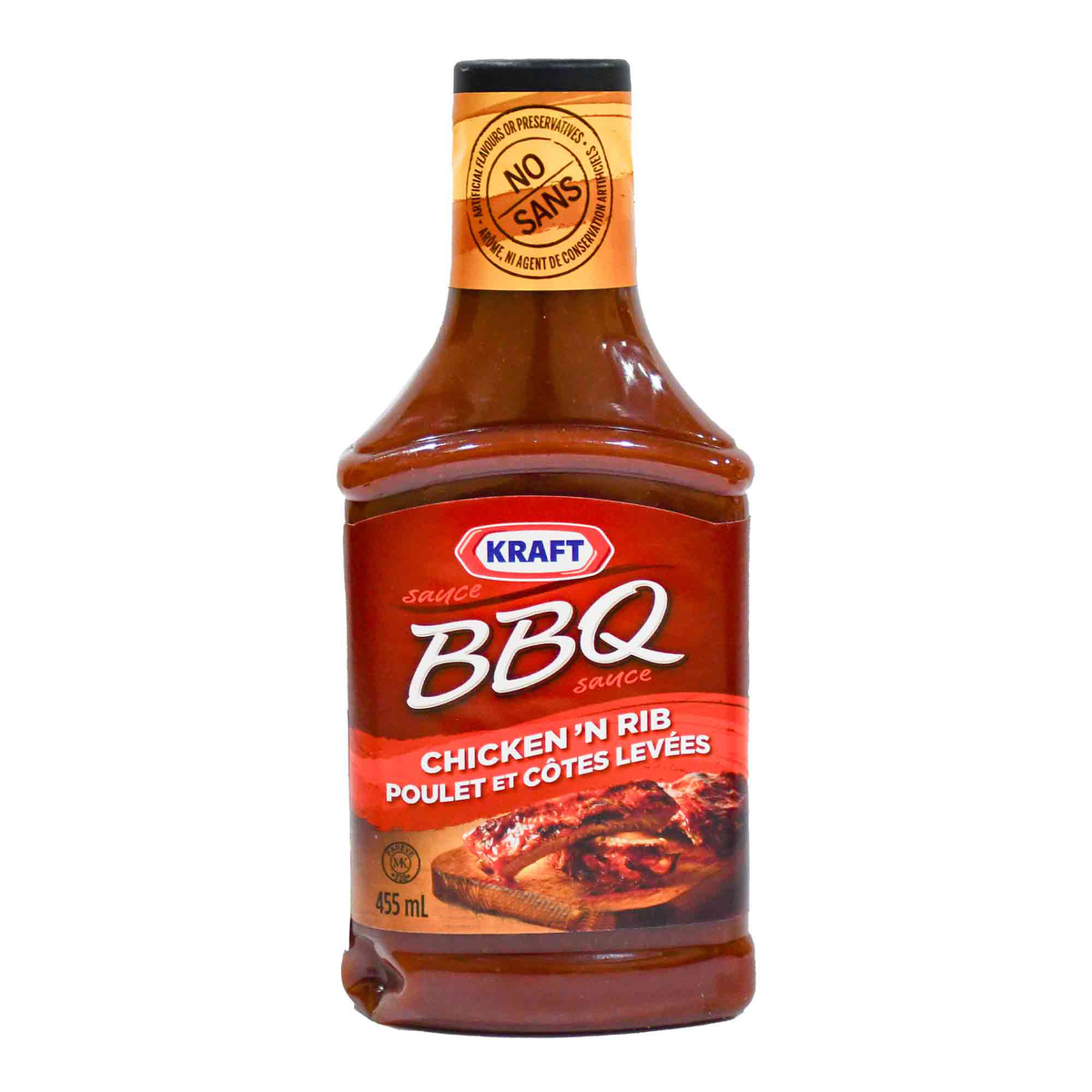 Kraft Chicken 'N Rib BBQ Sauce 455 ml
