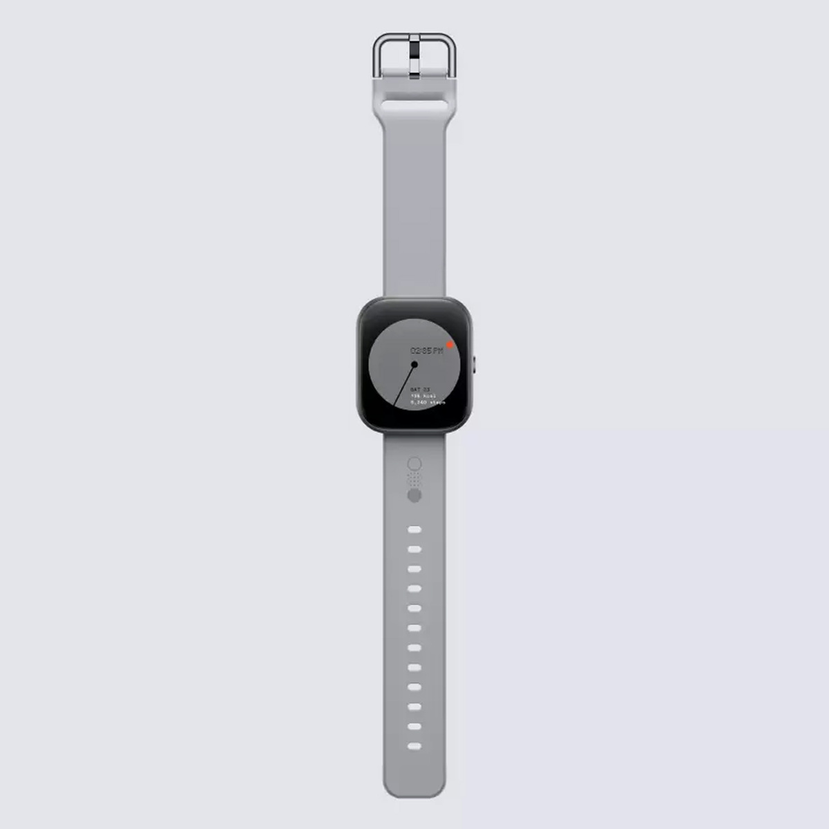 سي إم إف باي نثنج ساعة برو جي بي إس الذكية، 1.96 بوصة، رمادي داكن مع سوار رمادي مقاس واحد