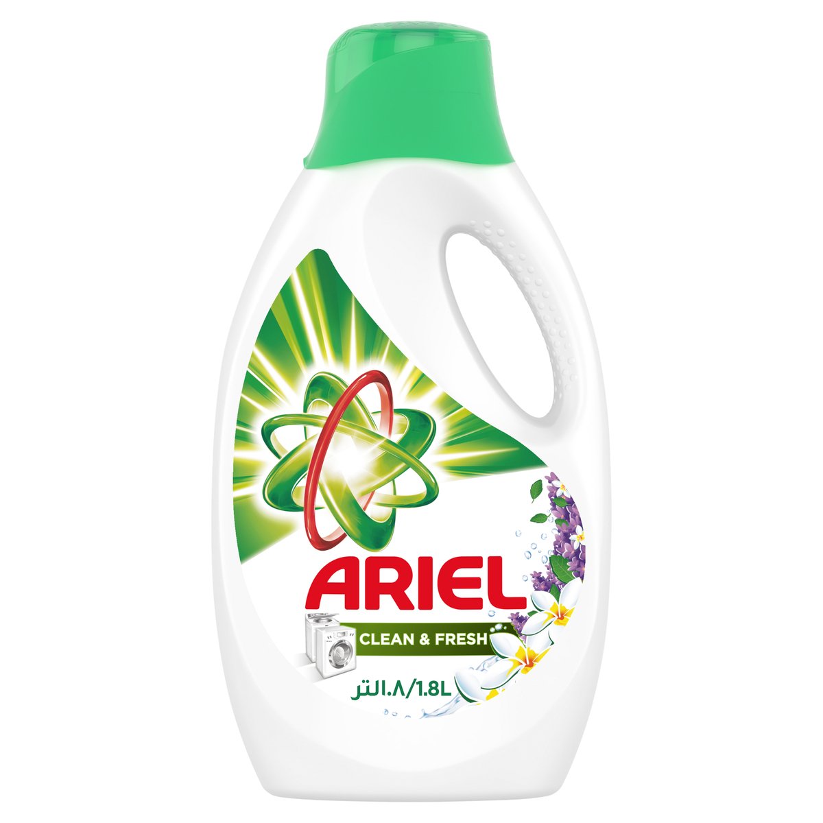 Buy Ariel Automatic Power Gel Laundry Detergent Clean & Fresh Scent 1.8 Litres Online at Best Price | Liquid Detergent | Lulu KSA in Kuwait