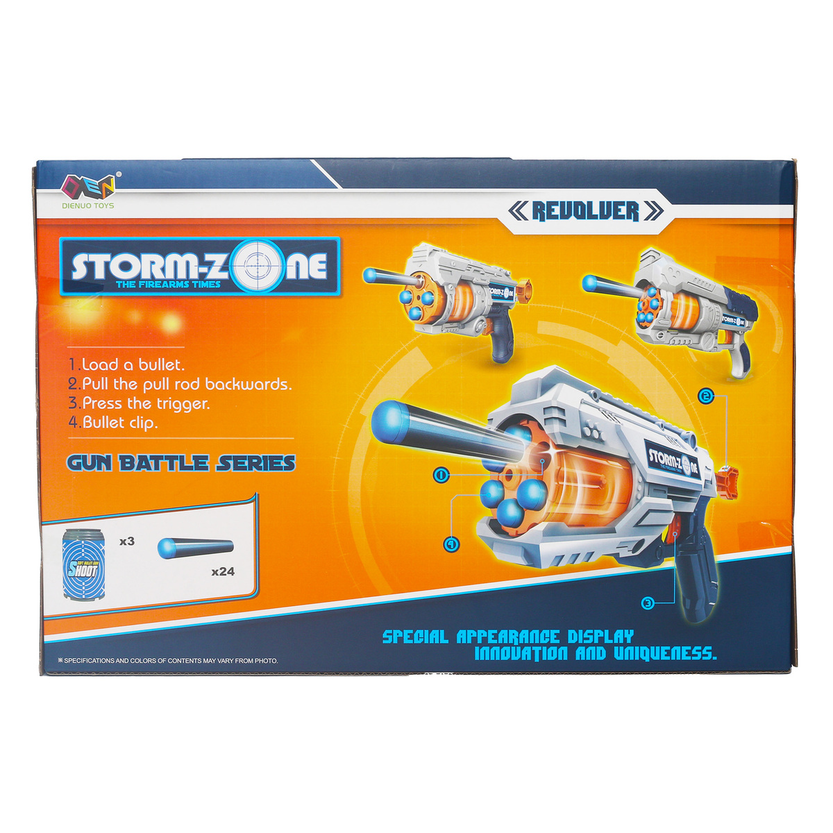 Skid Fusion Storm Zone Soft Gun Z1136-1