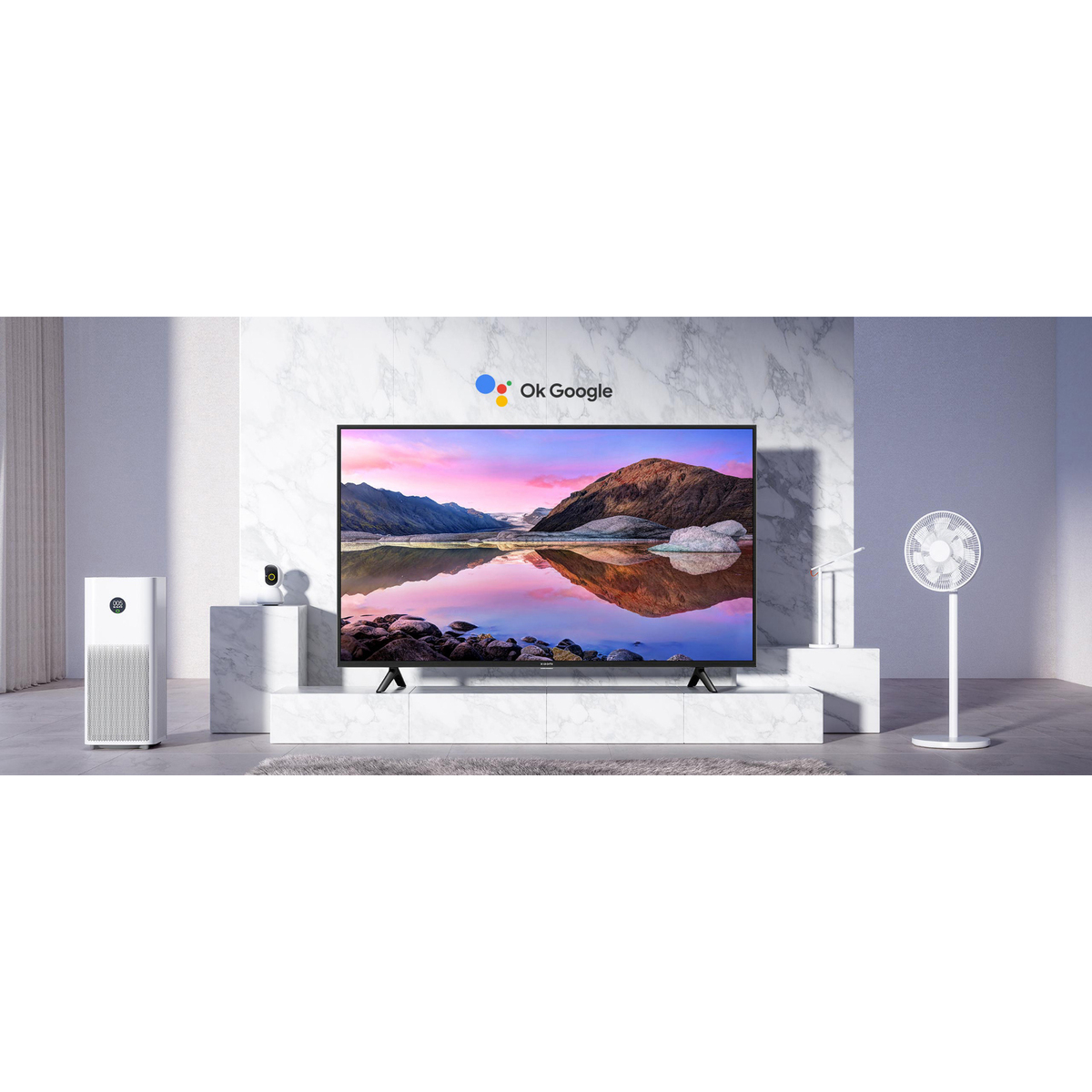 Mi 55 inches 4K UHD Android Smart TV, Black, L55M7-EAME