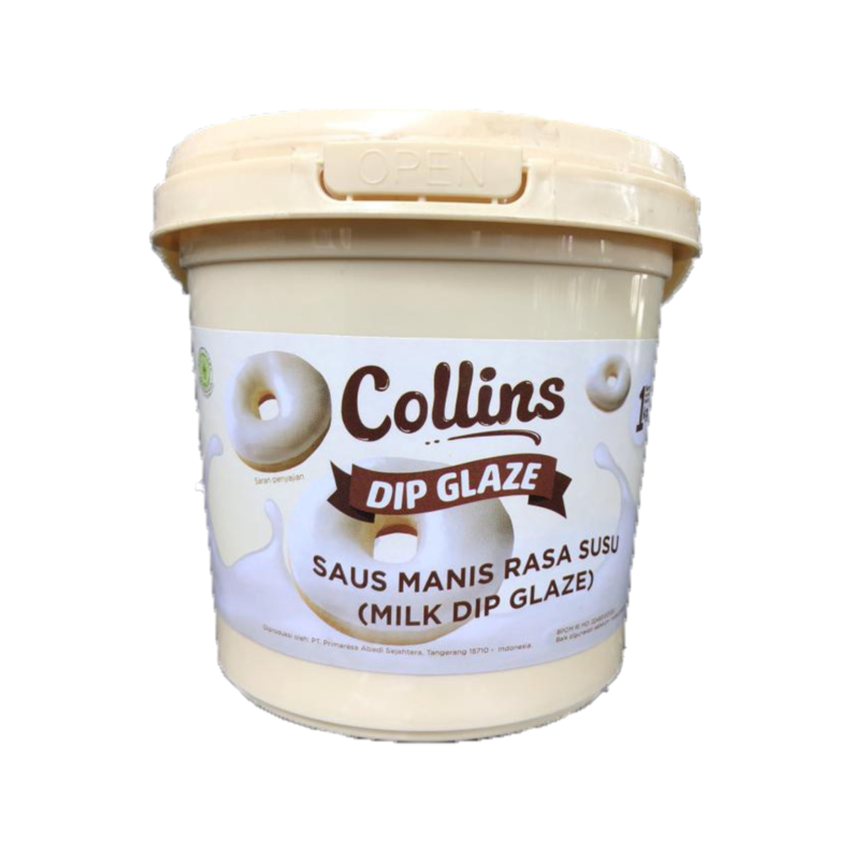 Collins Dip Glaze Milk 300gr