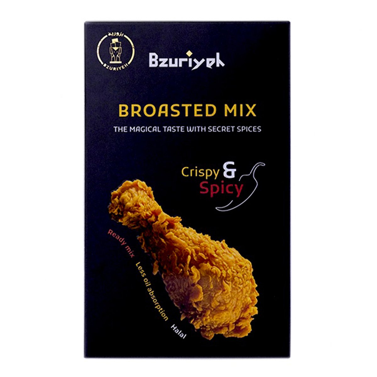 اشتري قم بشراء Bzuriyeh Crispy & Spicy Broasted Mix 425 g Online at Best Price من الموقع - من لولو هايبر ماركت Ramadan Savings في الامارات