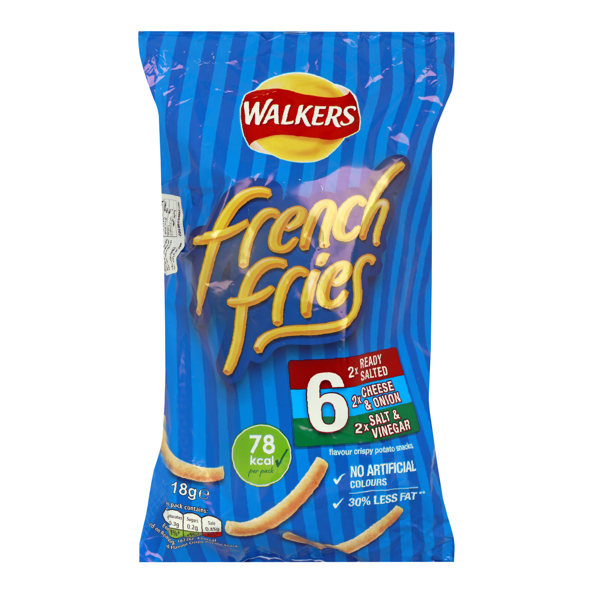 Walkers French Fries Variety Potato Snacks 108 g