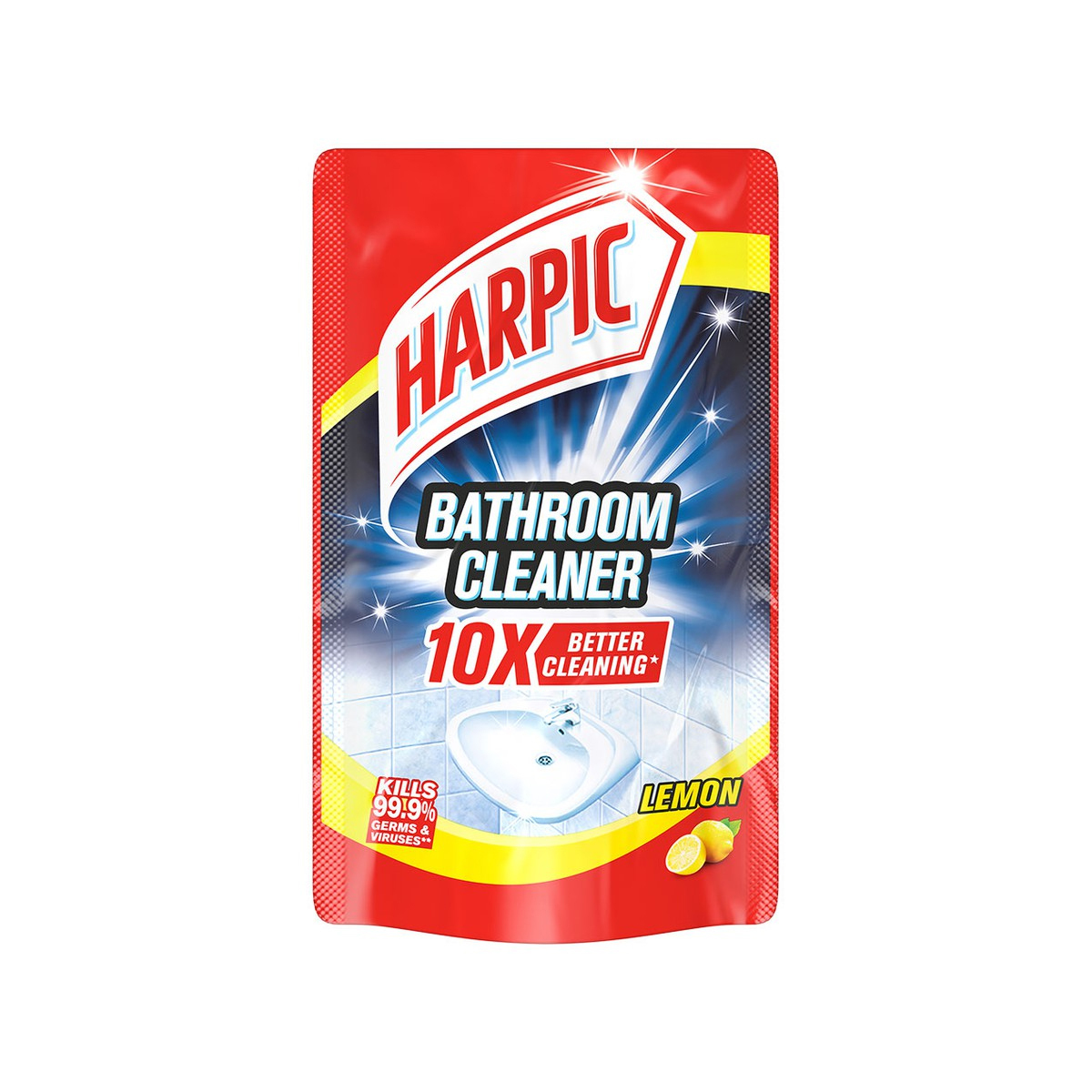 Harpic Bathroom Cleaner Lemon Pouch 700ml