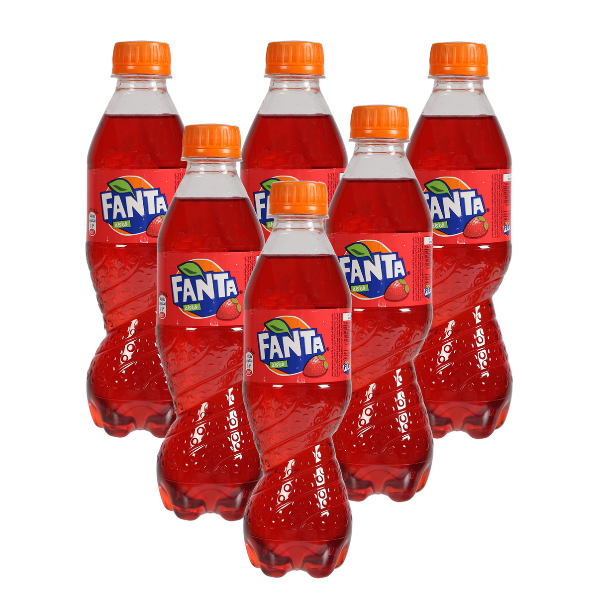Fanta Strawberry Bottle Value Pack 6 x 350 ml