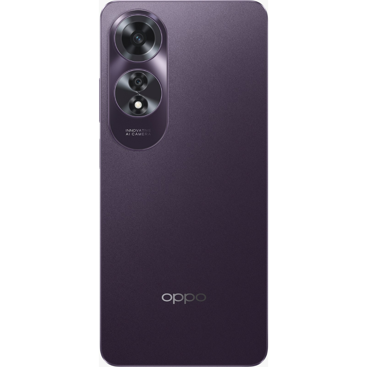 Oppo A60 Dual Sim 4G Smartphone, 8 GB RAM, 256 GB Storage, Midnight Purple, CPH2631