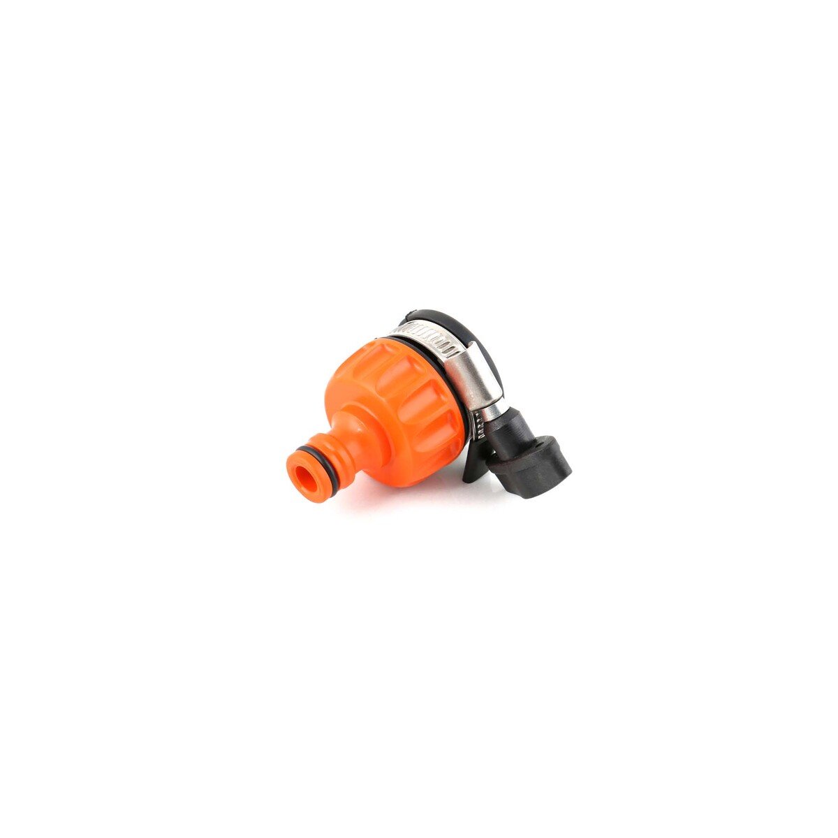 Claber Smooth Tap Connector, Black/Orange, 8525