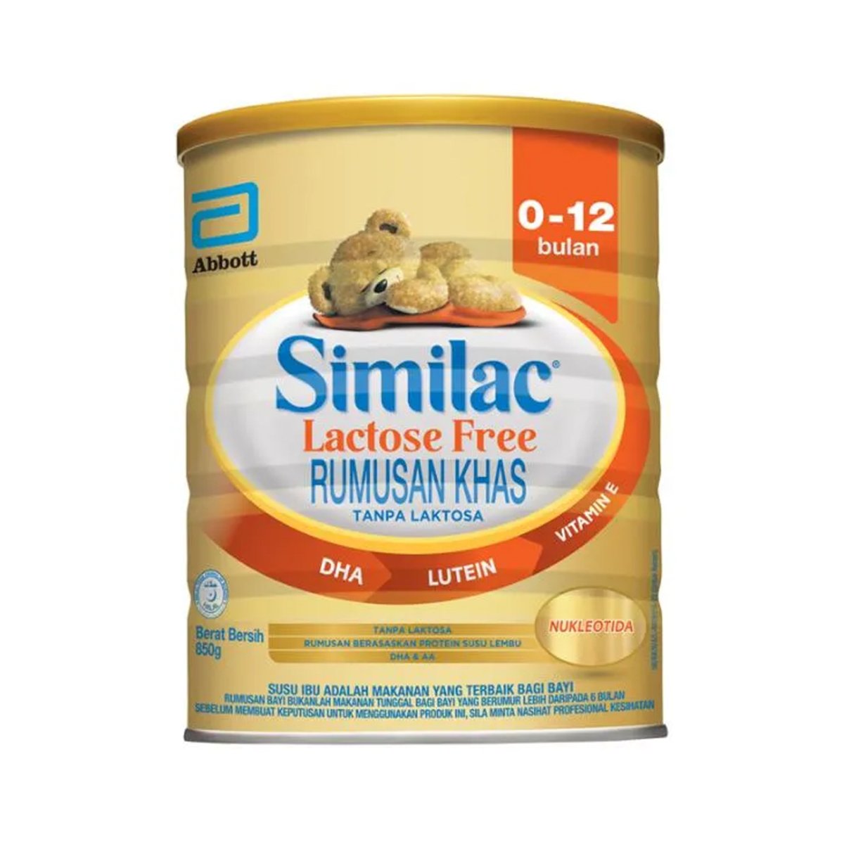 Similac Gold Infant's Lactose Free Formula 850g