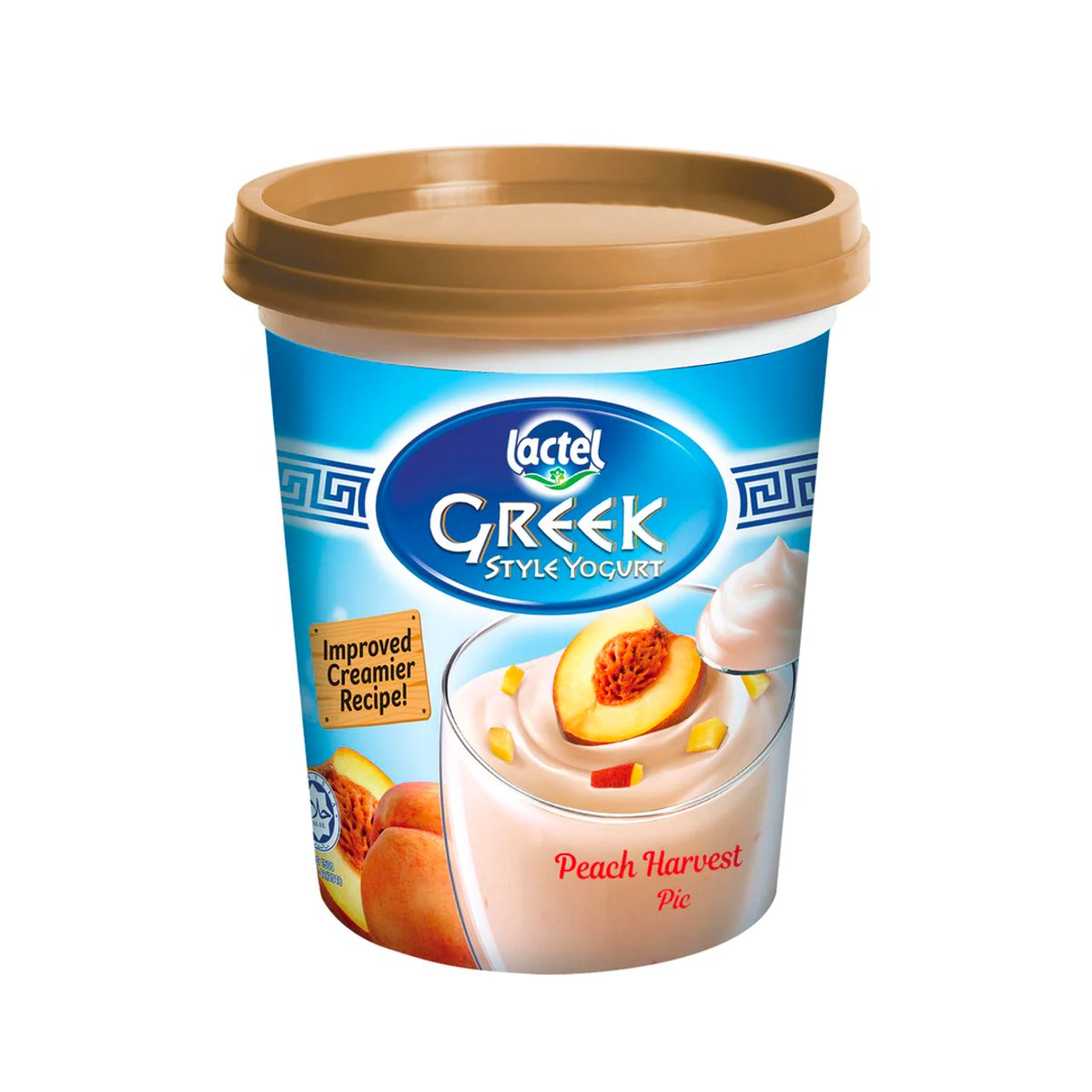 Nestle Lactel Greek Sytle Yogurt Peach Harvest 470g