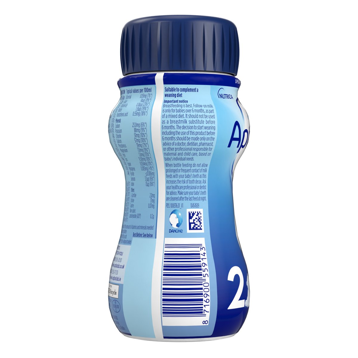 Aptamil Follow On Milk Formula 6-12 Months 200 ml