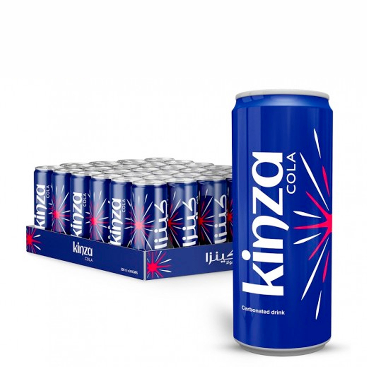 Kinza Carbonated Drink Cola 250 ml
