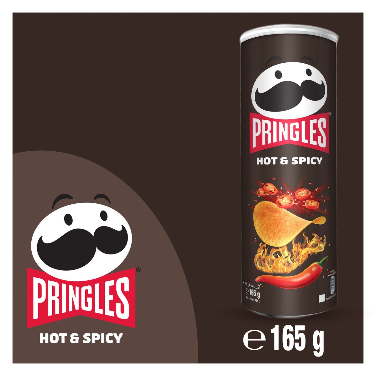 Pringles Hot & Spicy Chips 2 x 165 g