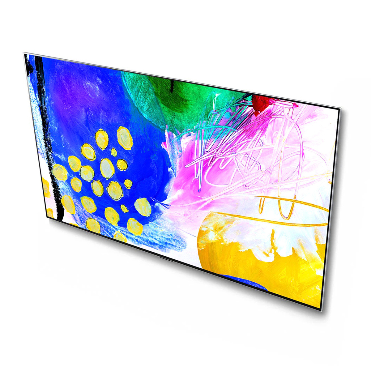 LG OLED evo TV 65 Inch G2 series, New 2022, Gallery Design 4K Cinema HDR webOS22 with ThinQ AI Pixel Dimming - OLED65G26LA