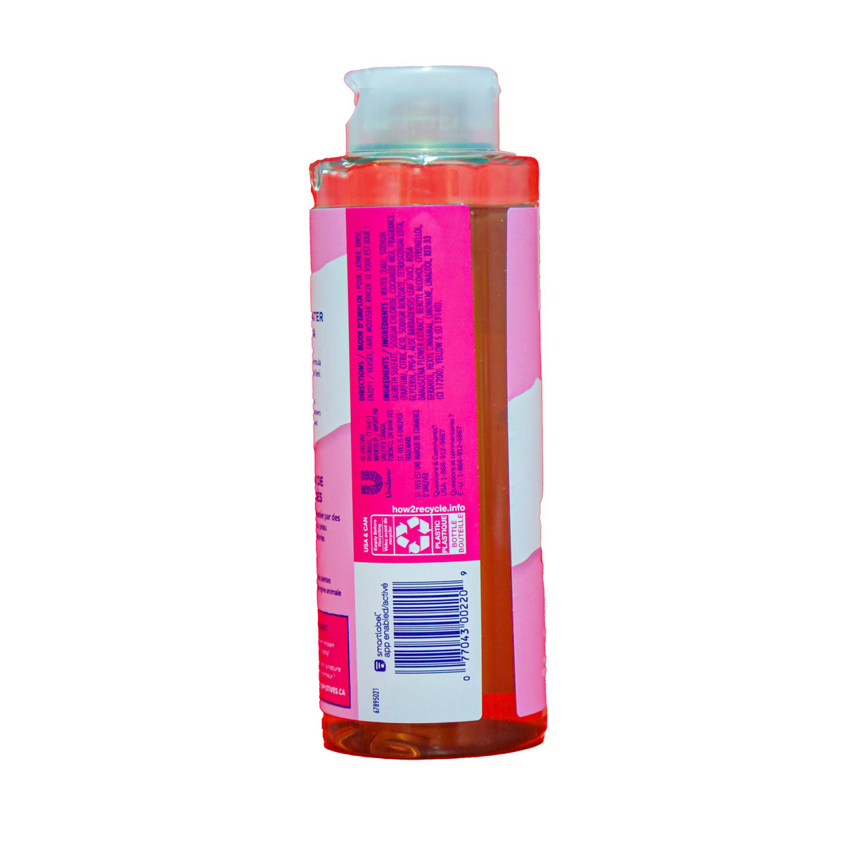 St. Ives Rose Water & Aloe Vera Refreshing Body Wash 473 ml