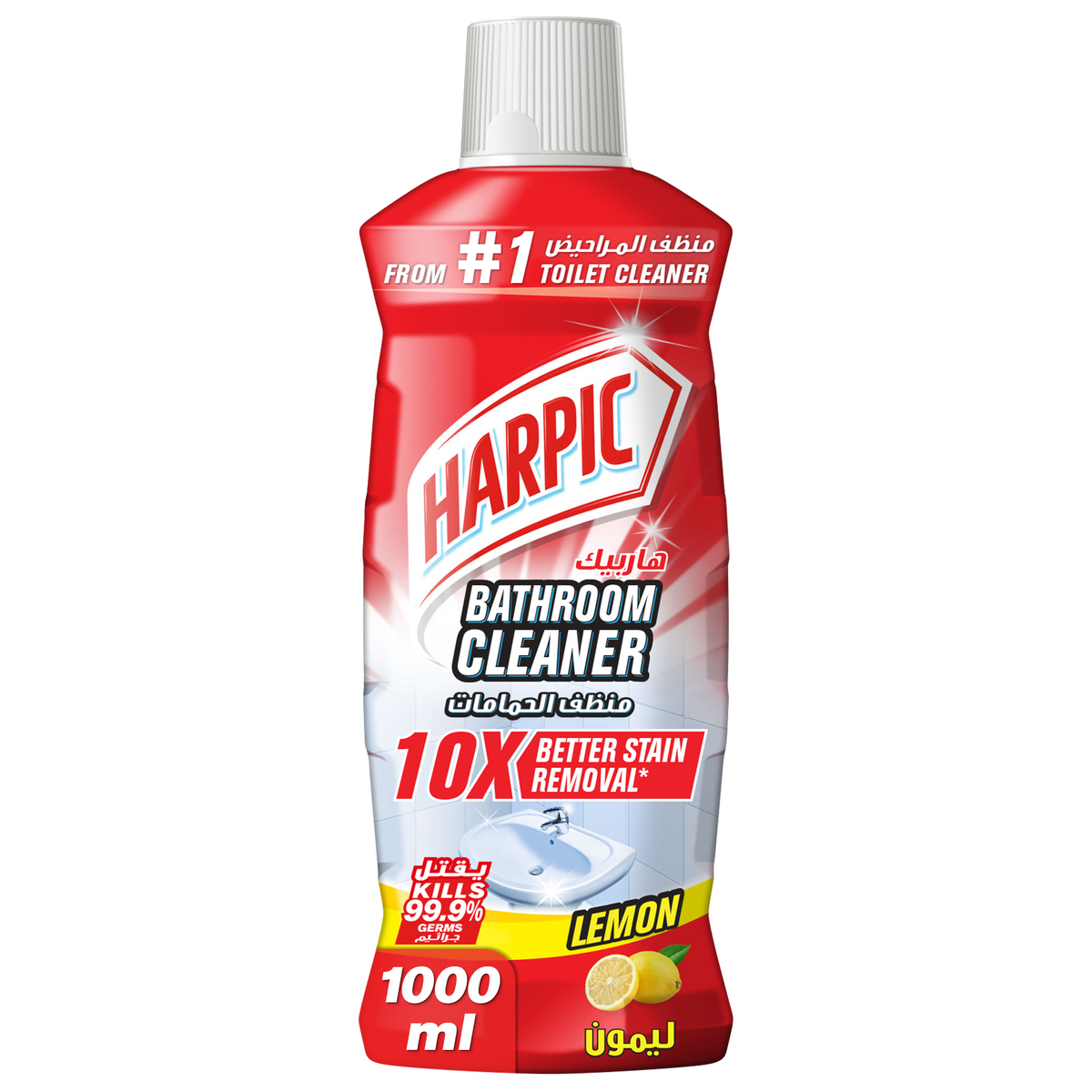 Harpic Bathroom Cleaner Lemon Fragrance 1 Litre