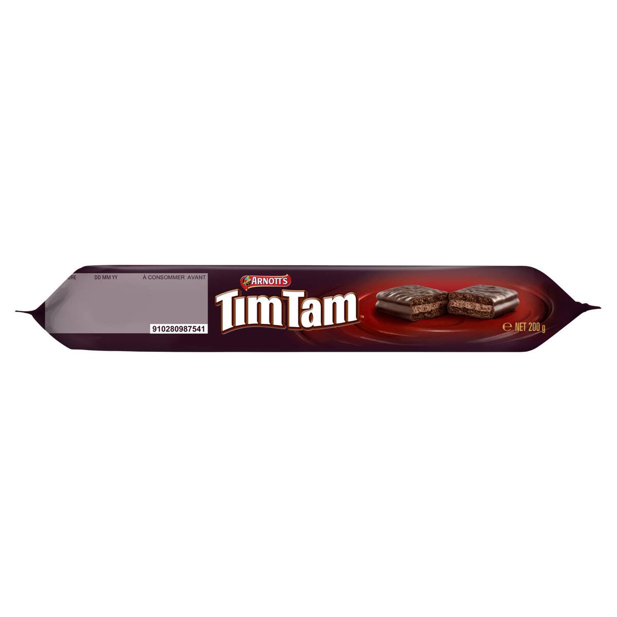 بسكويت أرنوتس تيم تام بالشوكولاتة الداكنة 200 جم