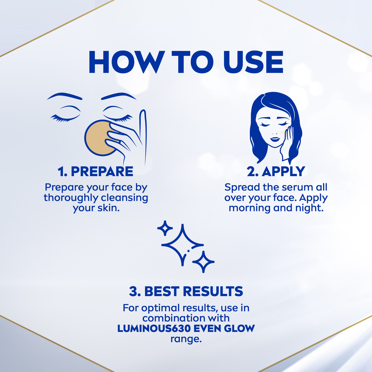 Nivea Concentrated Face Serum Luminous630 Even Glow 30 ml