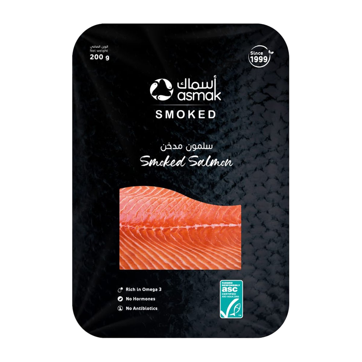 Asmak Cold Smoked Salmon 200 g
