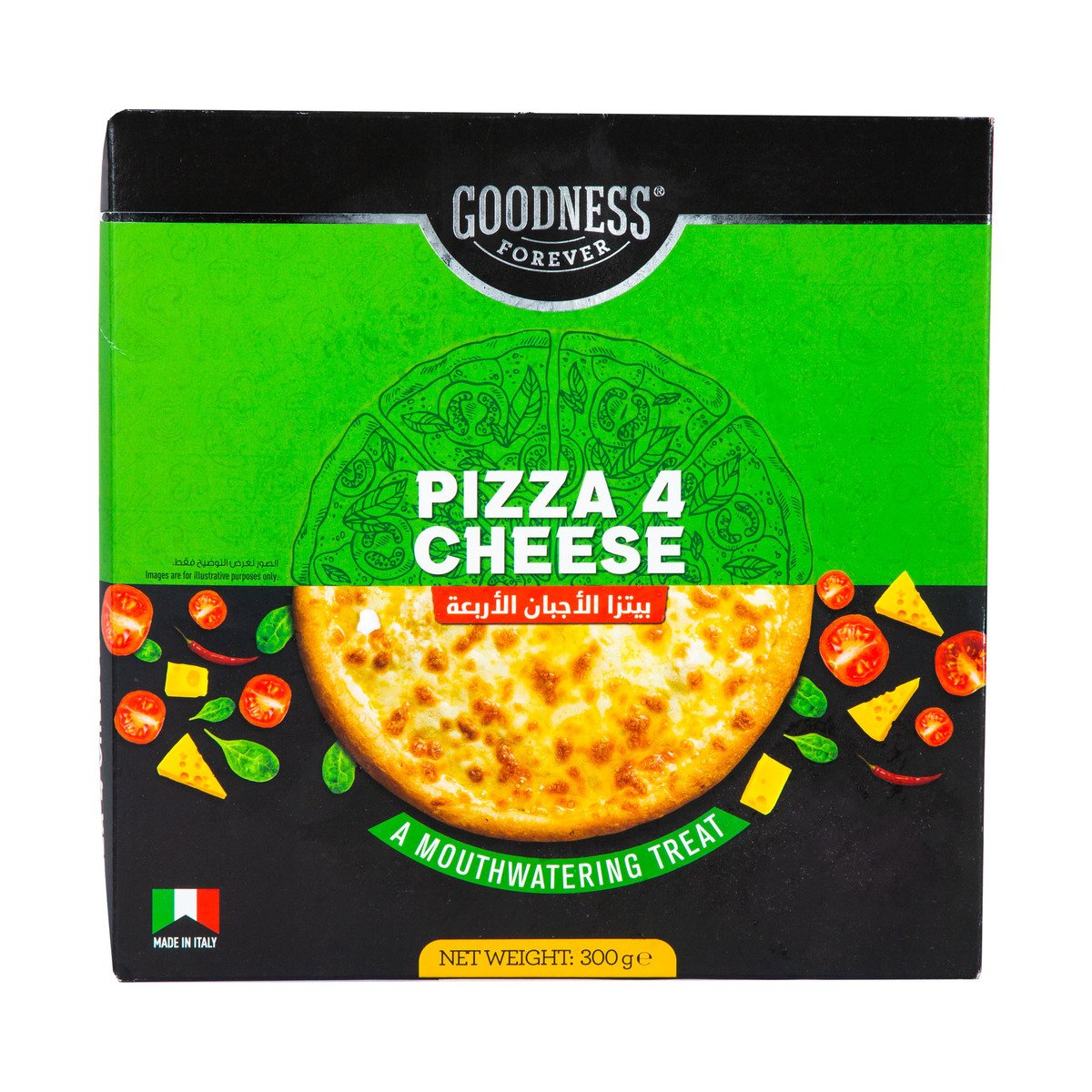 Goodness Forever 4 Cheese Pizza 300 g