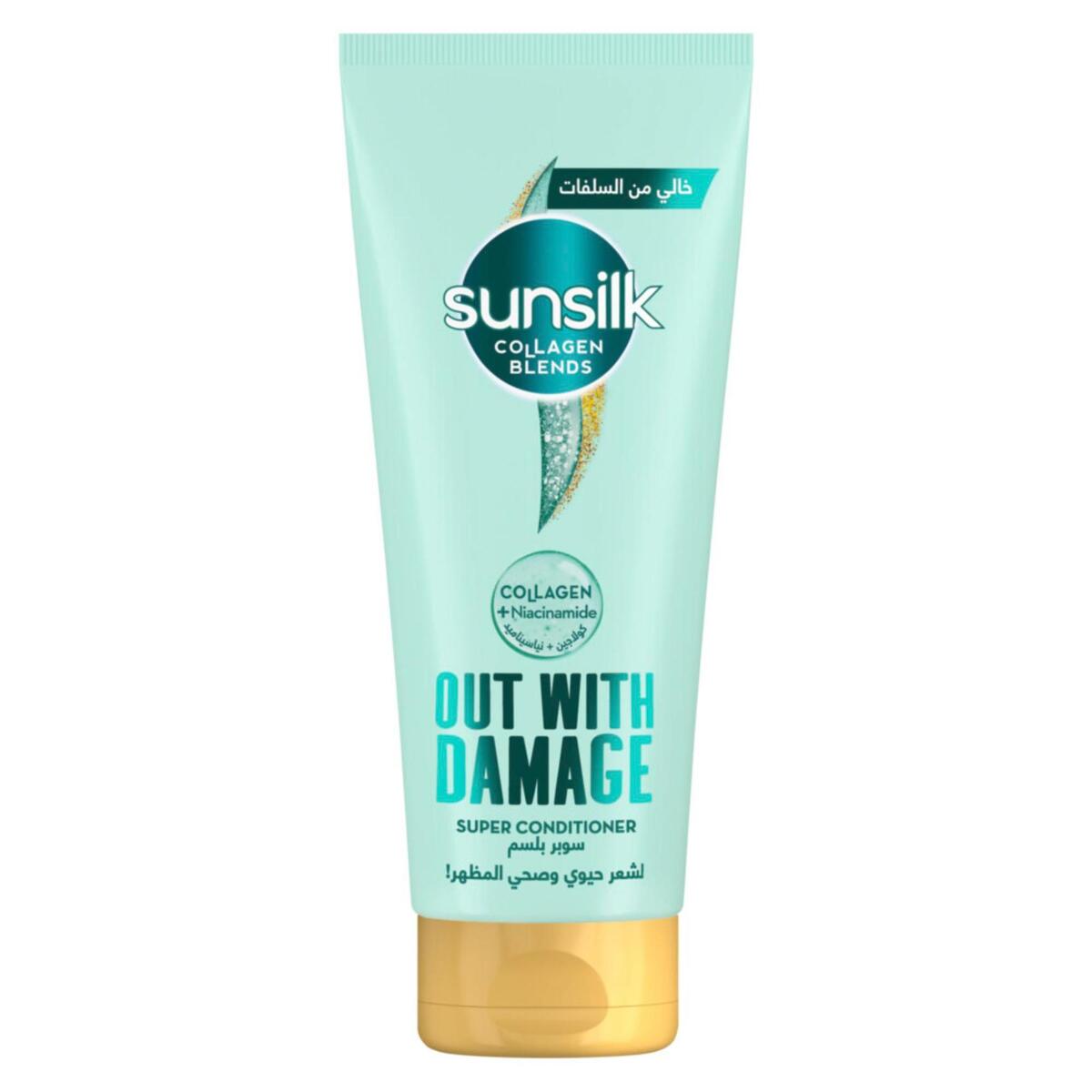 Sunsilk Out With Damage Collagen Conditioner 170 ml